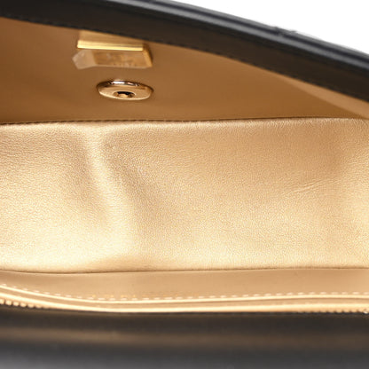 Chanel Lambskin Quilted Enamel Mini Rectangular Pearl Crush Flap Black 5 of 11