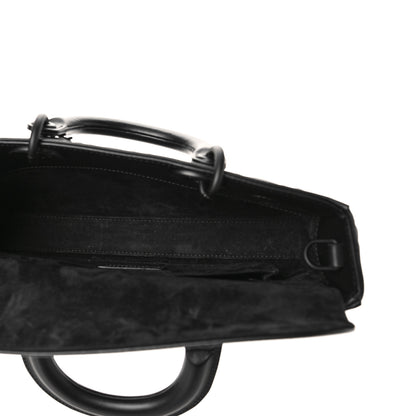 Christian Dior Calfskin Cannage Diamond Medium Lady D-Joy Black 5 of 9