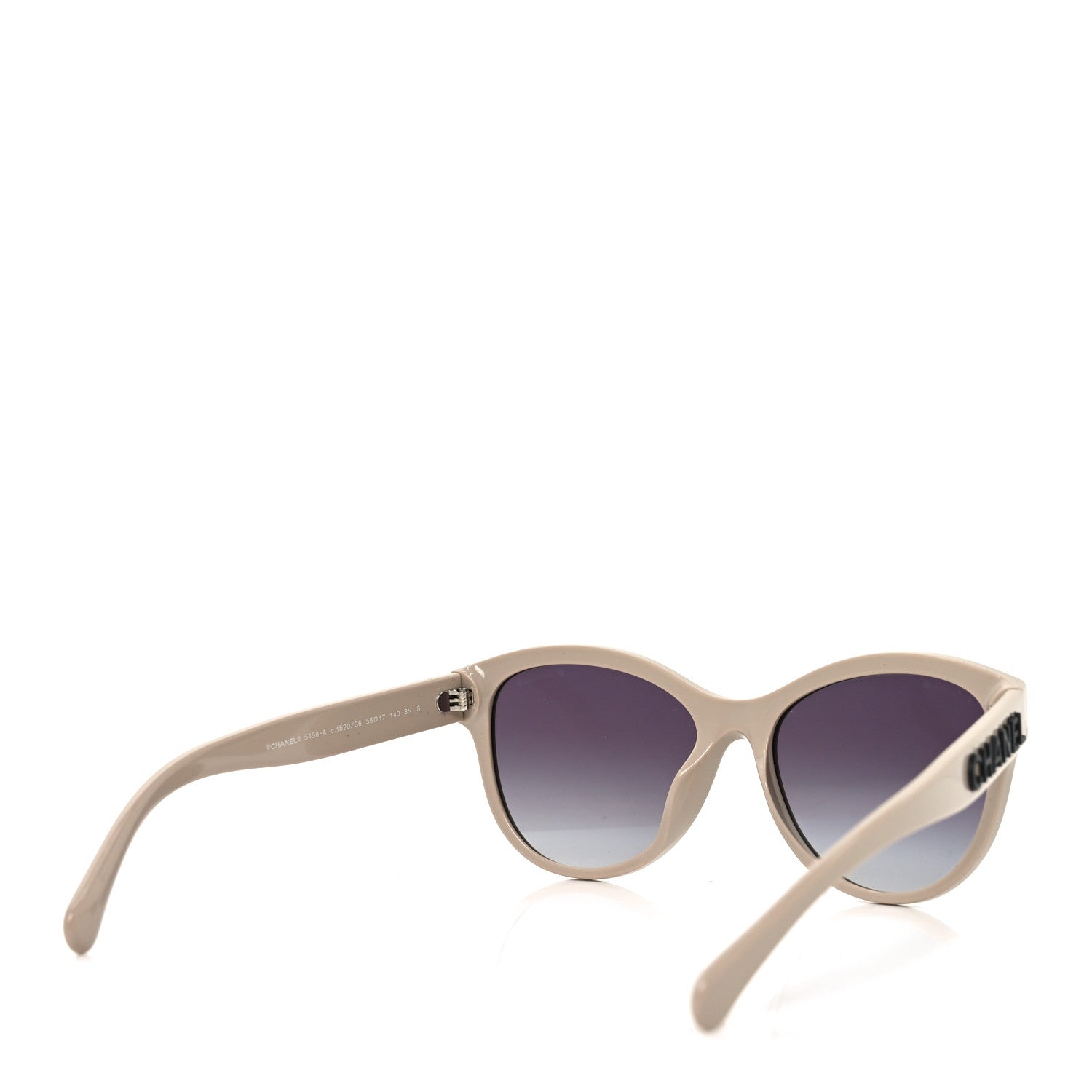Chanel Acetate Pantos Logo Sunglasses 5458-A Beige 1857305