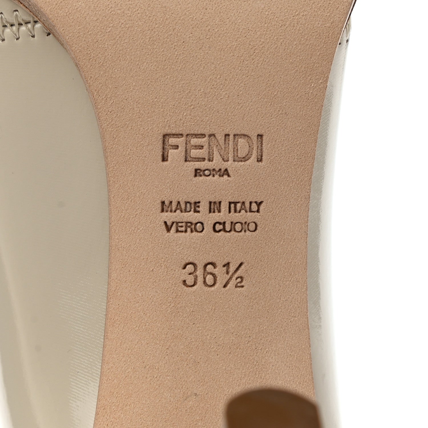 Fendi Glossy Neoprene FFrame Ankle Boots 36.5 Pietra 6 of 8