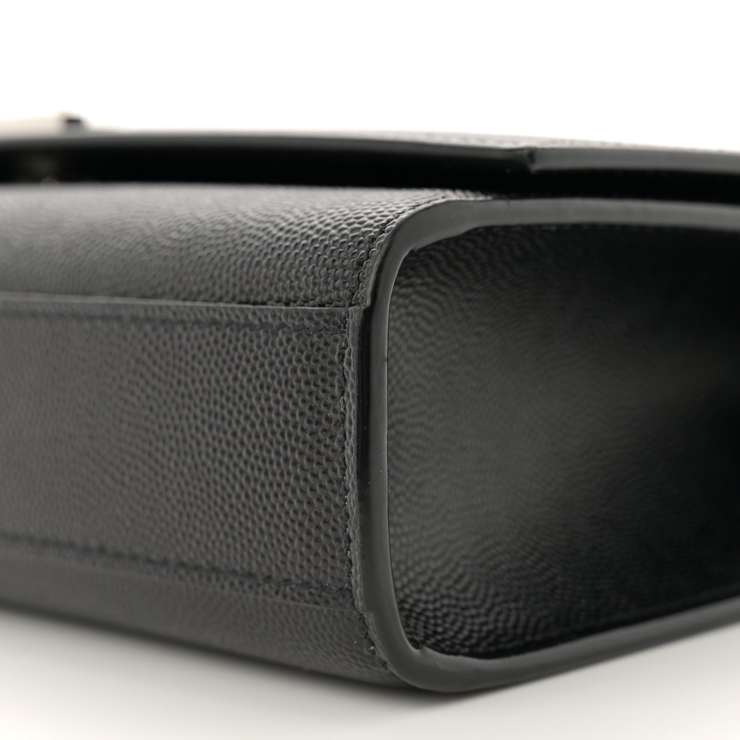 Grain De Poudre Medium Classic Monogram Kate Satchel Black
