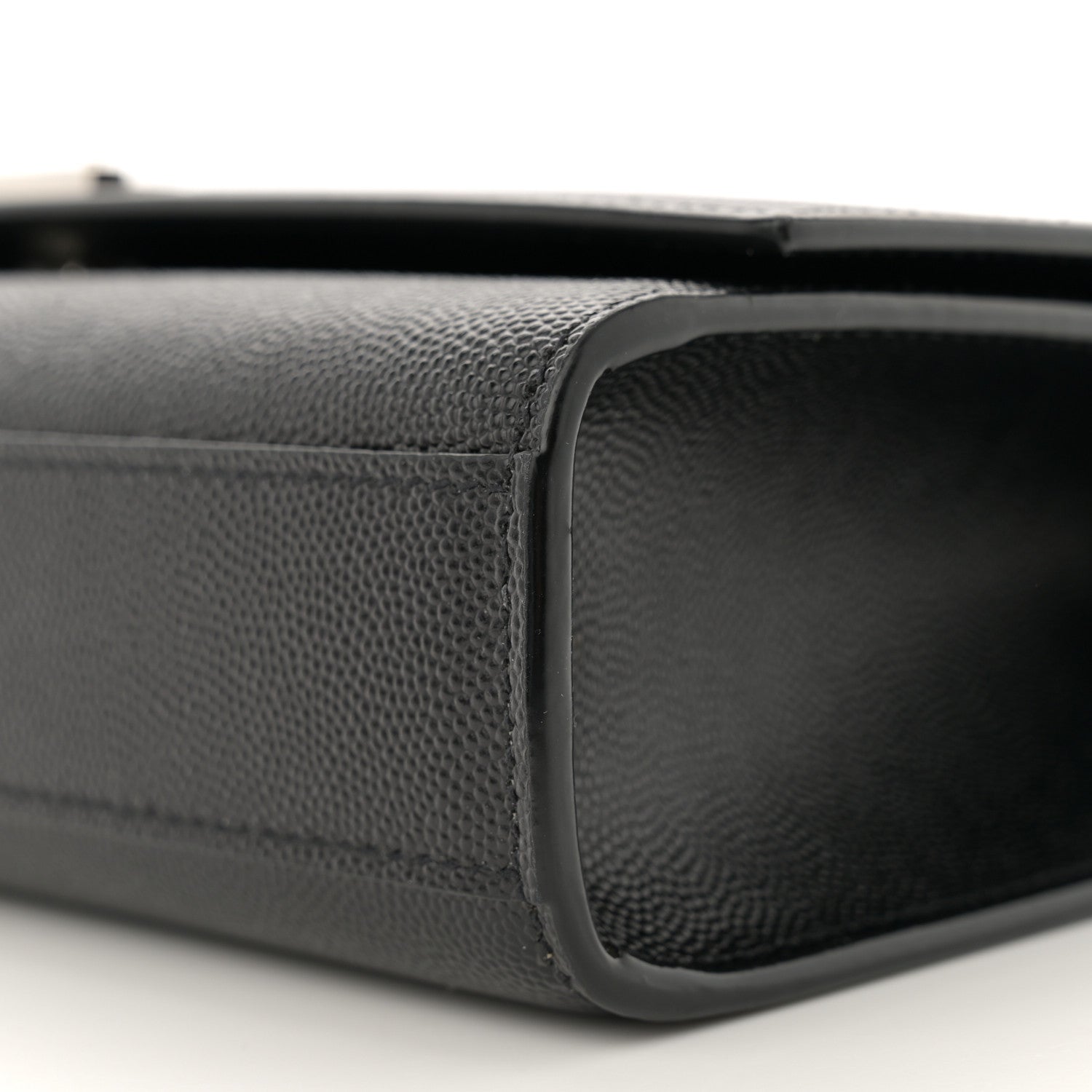 Saint Laurent Grain De Poudre Medium Classic Monogram Kate Satchel Black 10 of 10