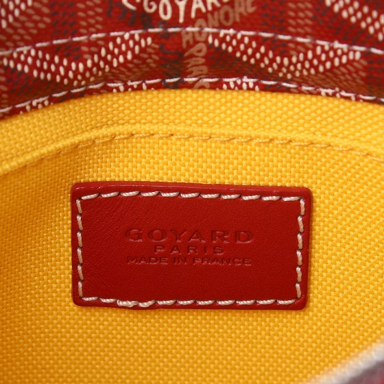 Goyard Goyardine Miroir Toiletry Bag PM Red 7 of 8