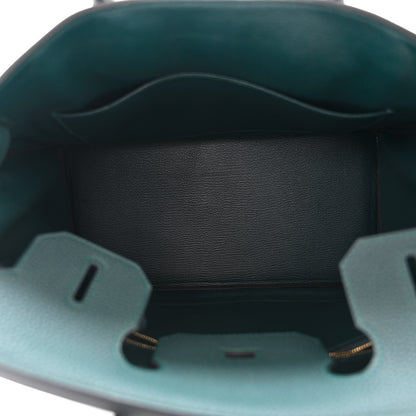 Hermes Togo Birkin 30 Vert Cypress 5 of 11