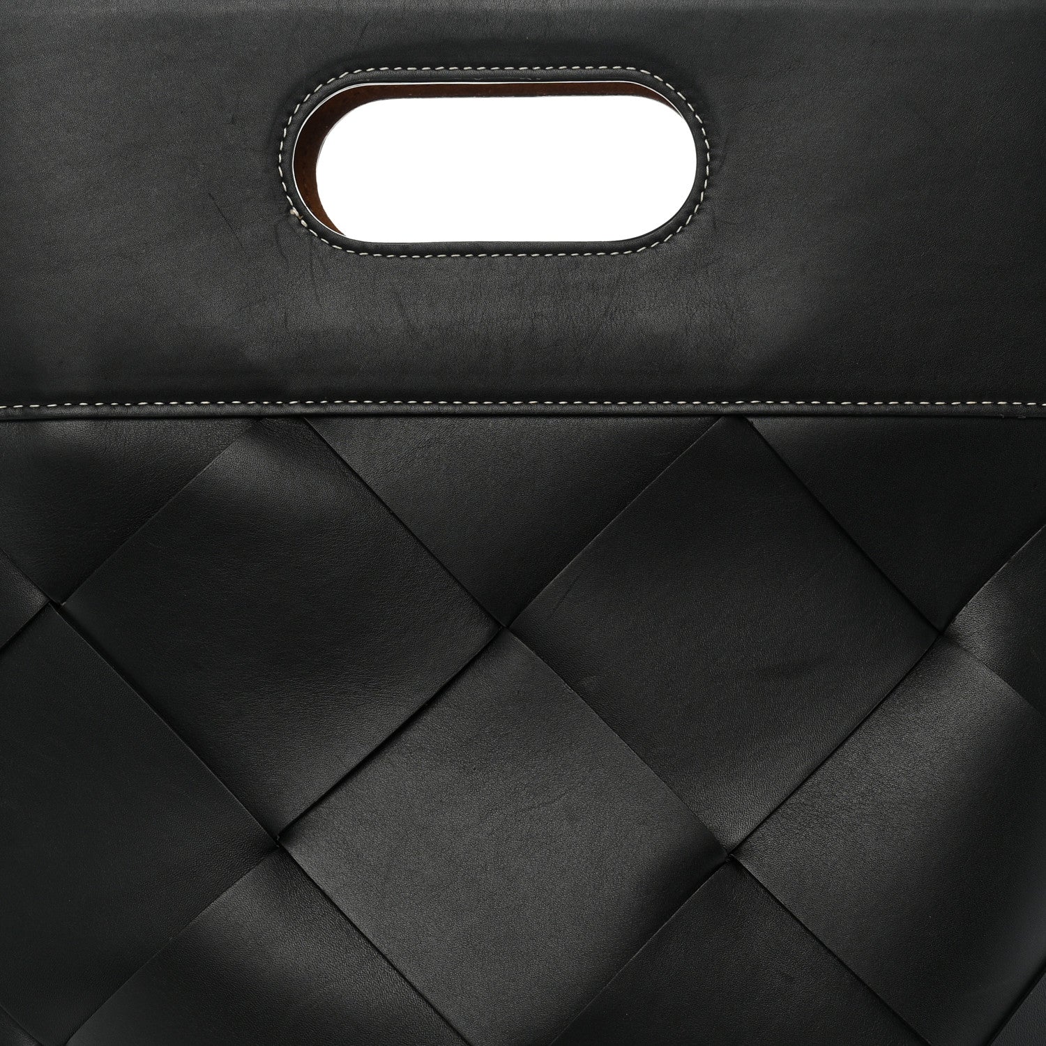 Bottega Veneta French Calfskin Small Slip Tote Black 7 of 10