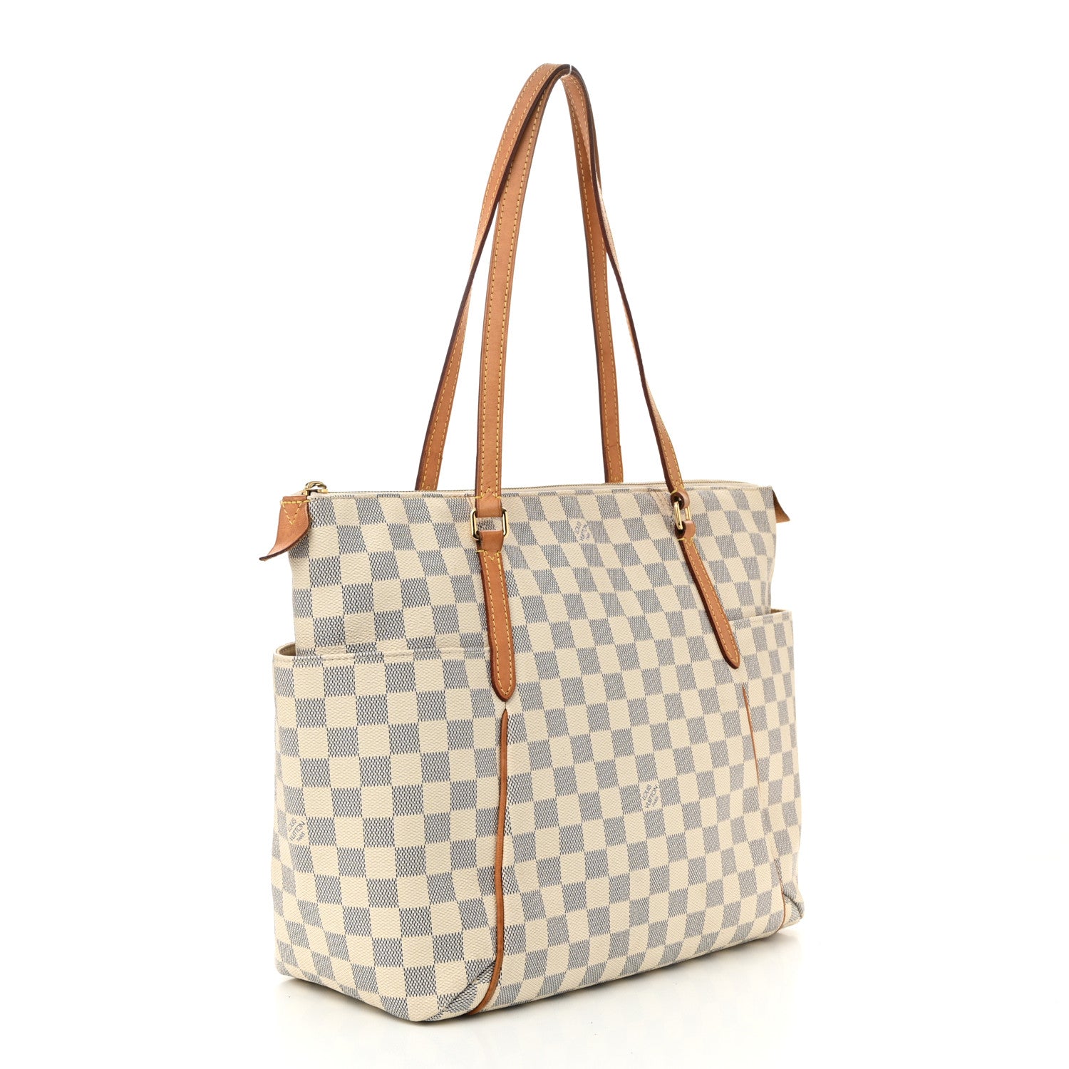 Louis Vuitton Damier Azur Totally MM 3 of 9