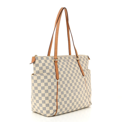 Louis Vuitton Damier Azur Totally MM 3 of 9