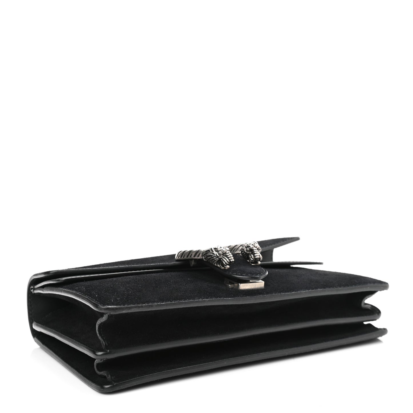 Suede Small Dionysus Shoulder Bag Black