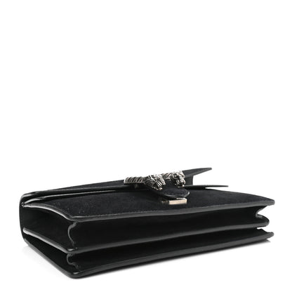 Gucci Suede Small Dionysus Shoulder Bag Black 3 of 9