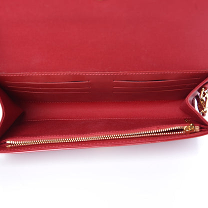 Louis Vuitton Vernis Rossmore MM Pomme D'Amour 5 of 10