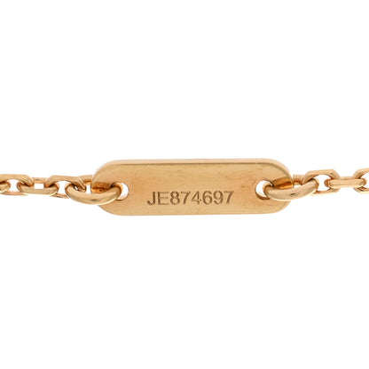Van Cleef & Arpels 18K Yellow Gold Diamond Mini Frivole Pendant Necklace 4 of 6
