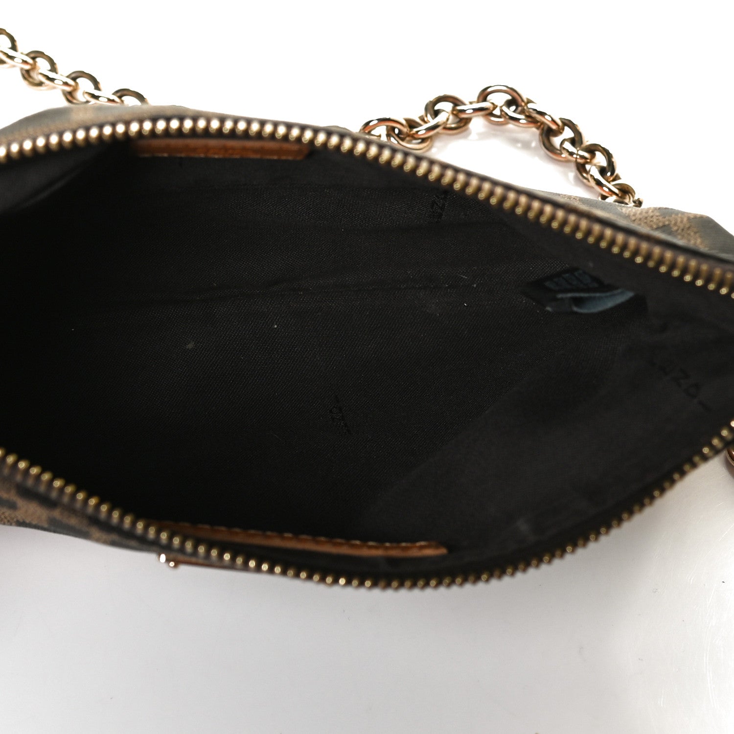 Fendi Zucca Vitello Elite Crossbody Tobacco 4 of 15