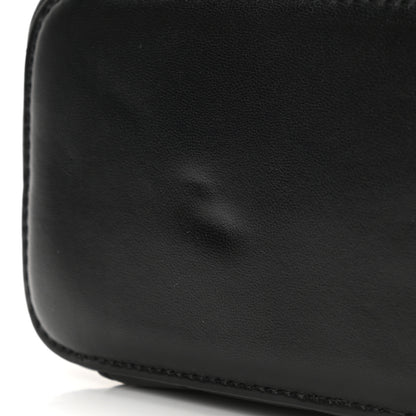 Chanel Lambskin Quilted Small Pearl Crush Vanity Case With Chain Black 11 of 12