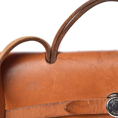 Hermes Toile Vache Calfskin Herbag 39 MM Natural 15 of 22