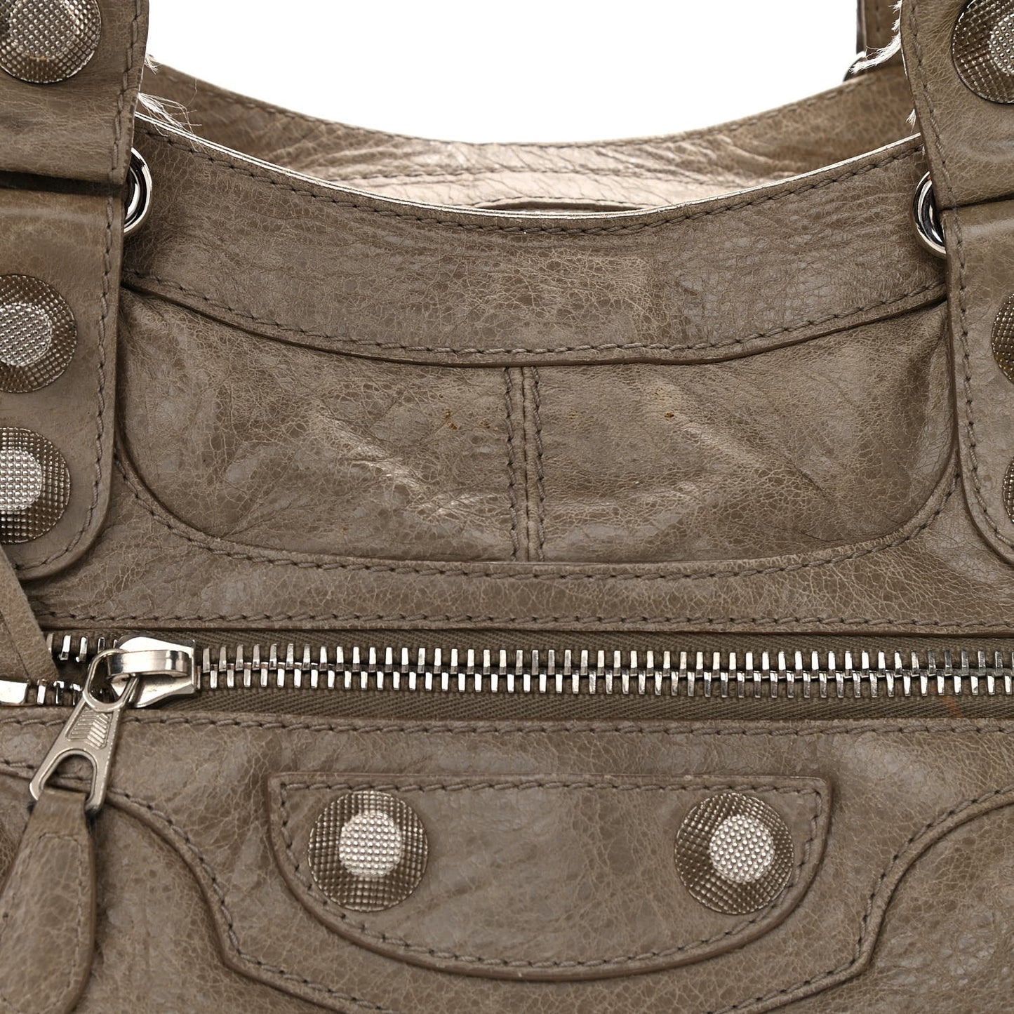 Agneau Giant 21 Silver Hardware Part Time Papyrus