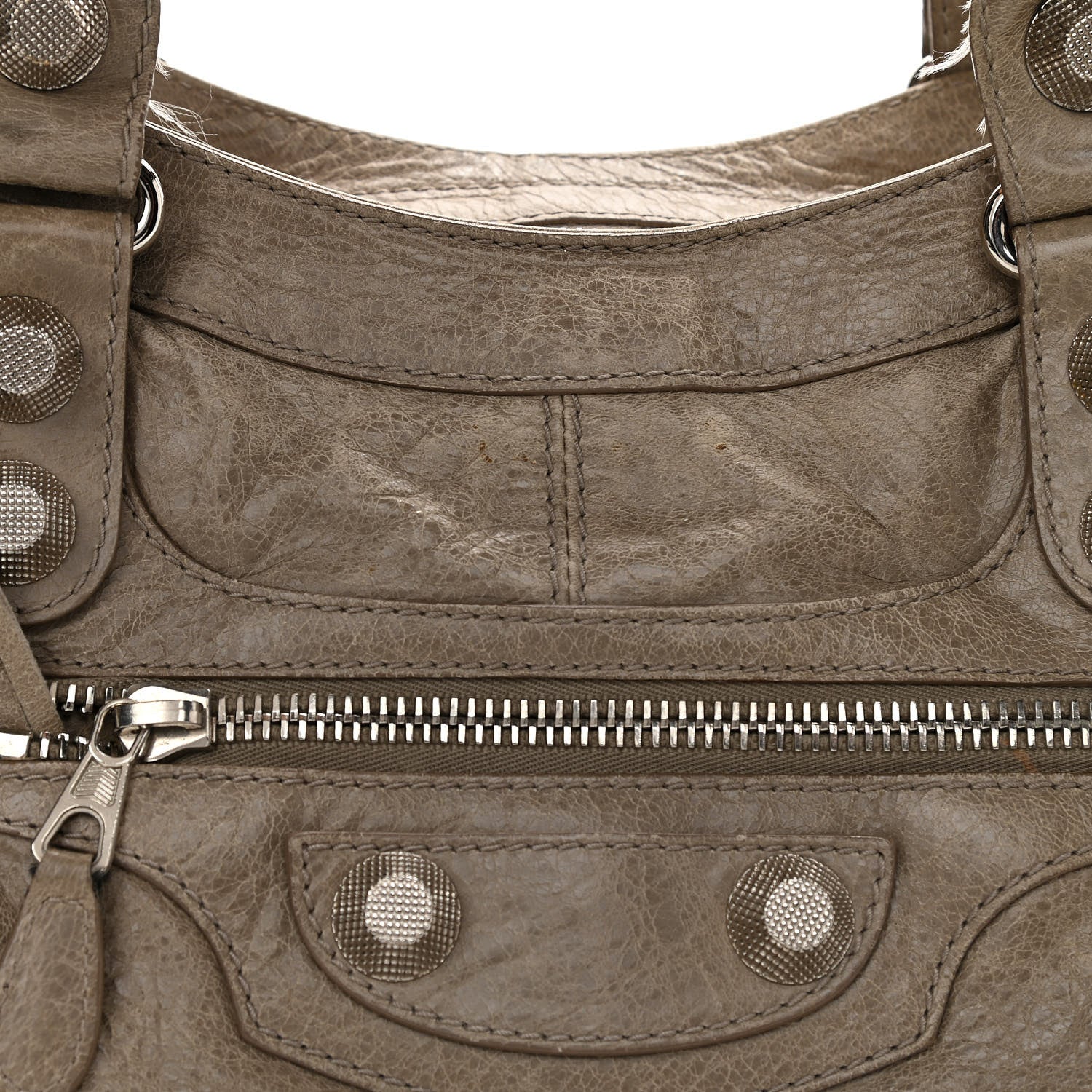 Balenciaga Agneau Giant 21 Silver Hardware Part Time Papyrus 8 of 20
