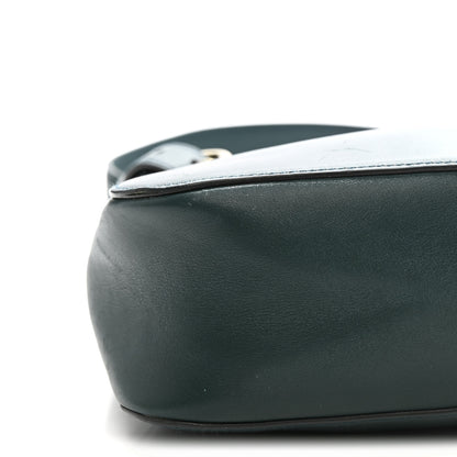 Salvatore Ferragamo Calfskin Small Fanisa Gancini Hobo Green 8 of 15