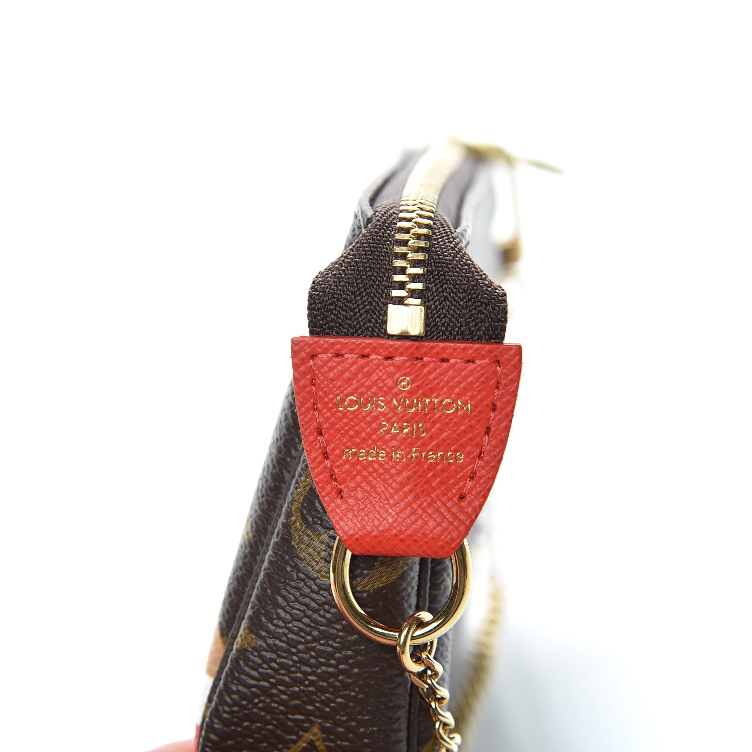 Louis Vuitton Monogram 2018 Christmas Animation Mini Cats Pochette Accessories 6 of 8