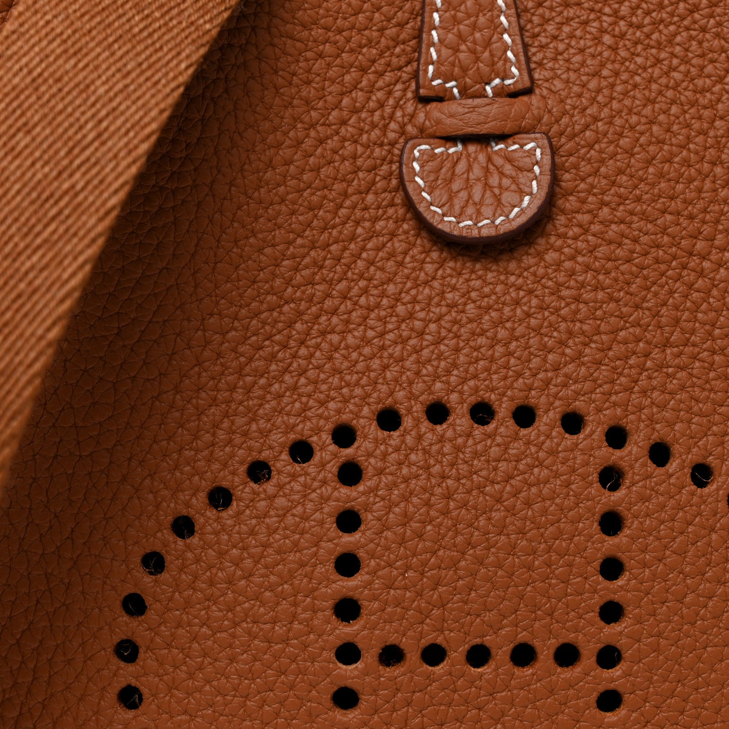 Hermes Taurillon Clemence Evelyne TPM Gold 6 of 10
