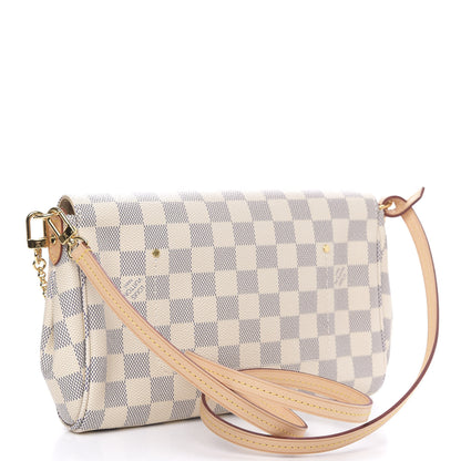 Louis Vuitton Damier Azur Favorite MM 4 of 11