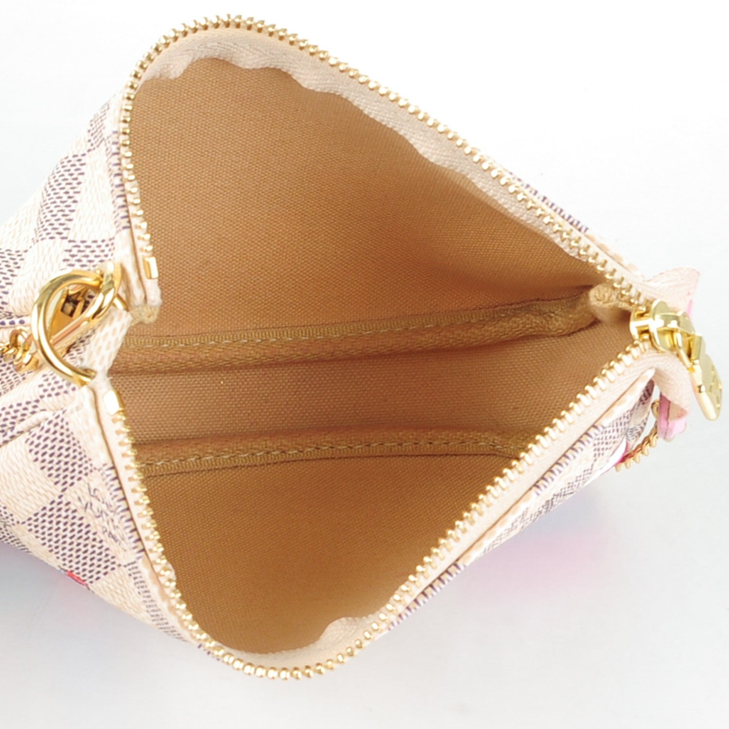 Louis Vuitton Damier Azur 2016 Christmas Animation Mini Pochette Accessories 5 of 7