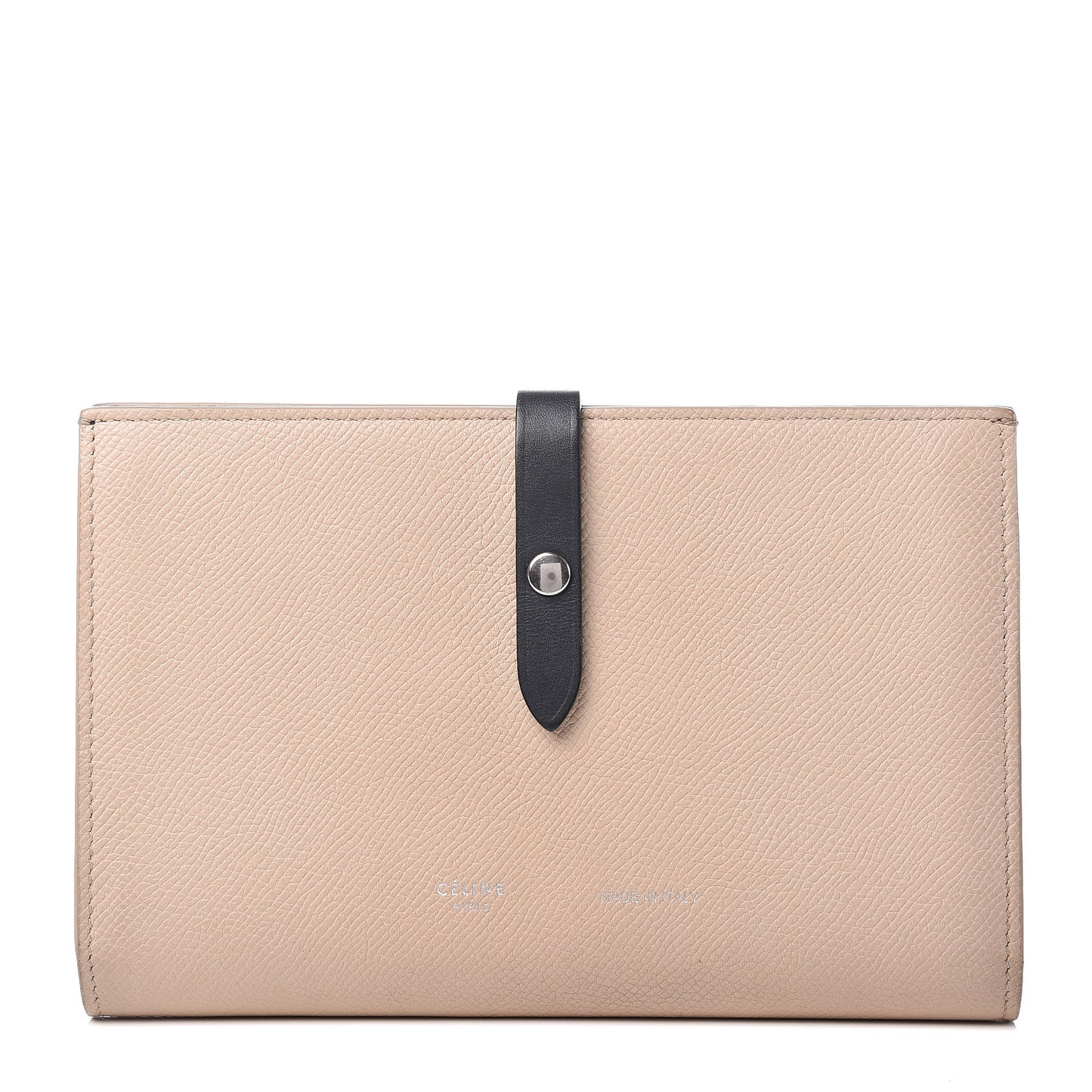Calfskin Large Multifunction Strap Wallet Ballerina