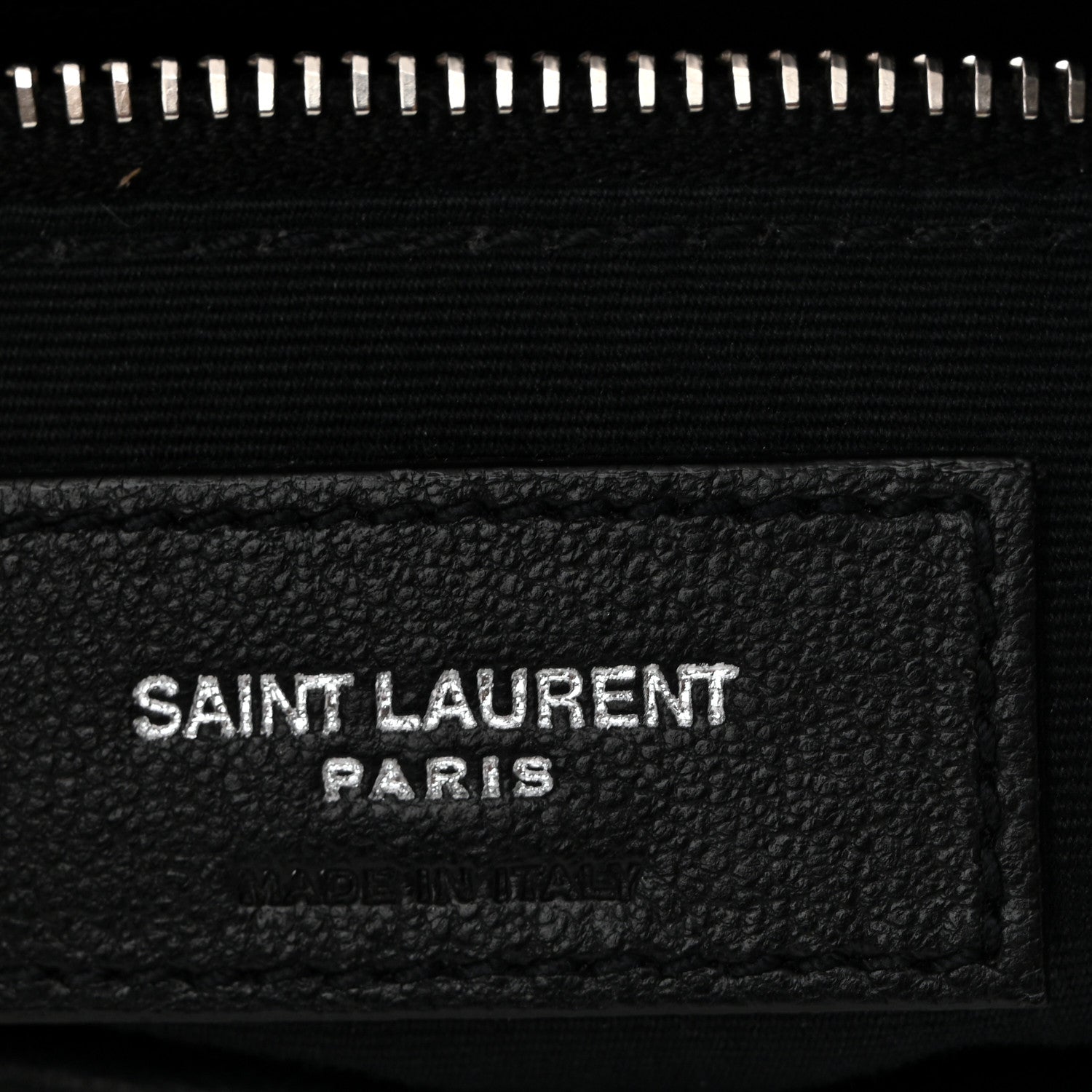 Saint Laurent Lambskin Quilted Small Loulou Puffer Monogram Chain Satchel Black 6 of 10