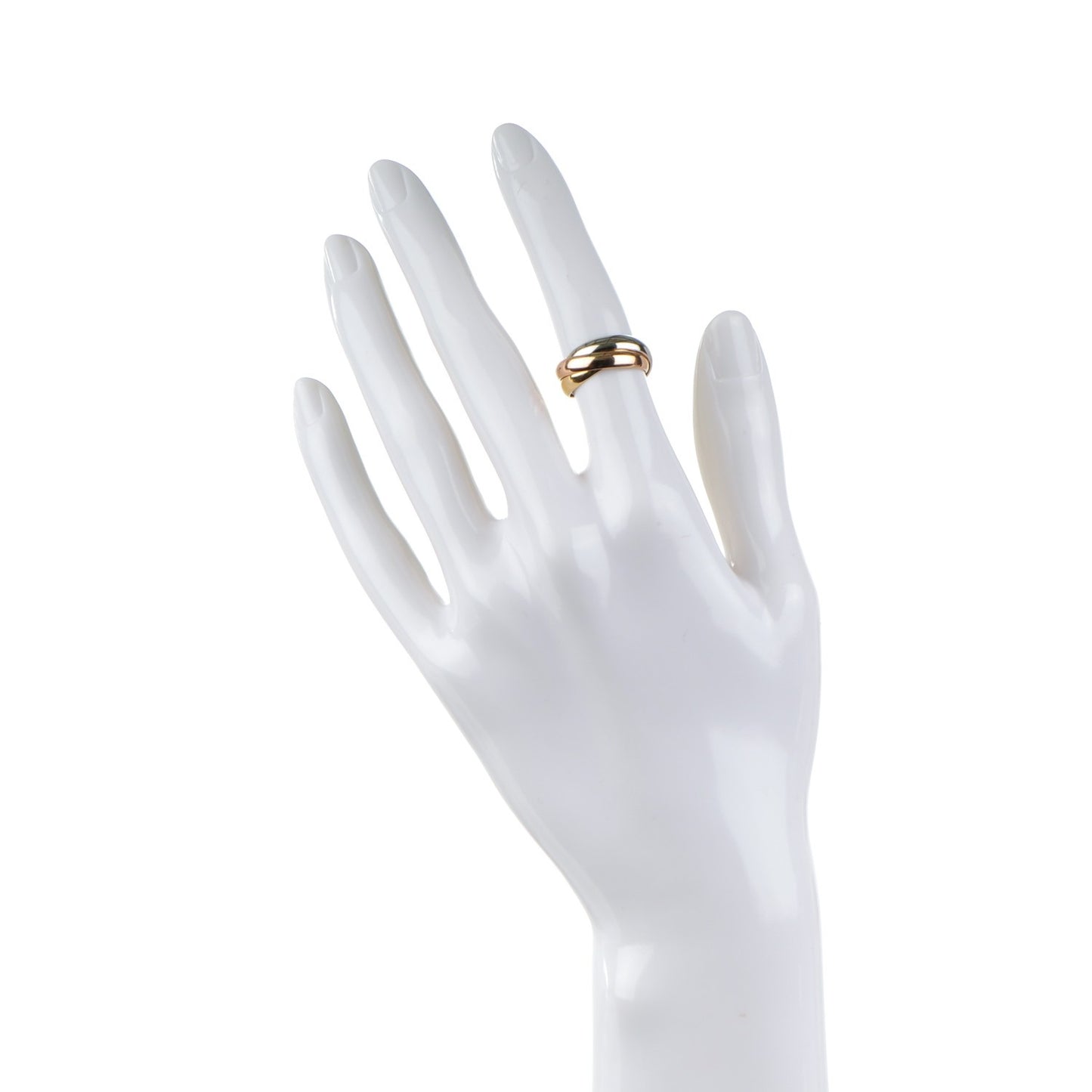 18k Pink Yellow White Gold Les Must De Trinity Ring 48