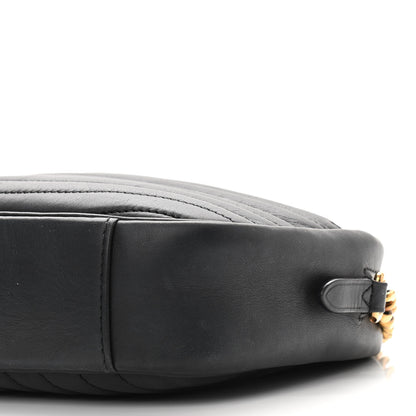Louis Vuitton Calfskin New Wave Camera Bag Black 9 of 14