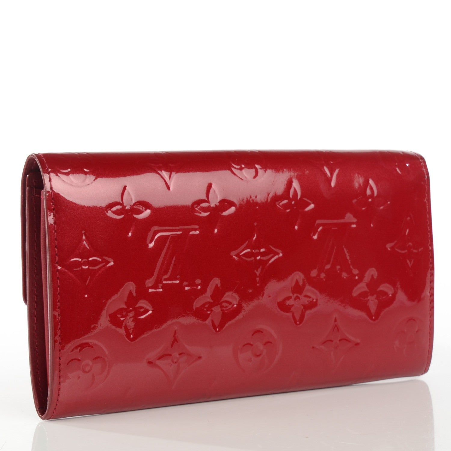Louis Vuitton Vernis Sarah Wallet Pomme D'Amour 6 of 14