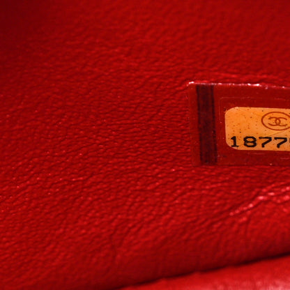Chanel Caviar Quilted Maxi Double Flap Red 7 of 13