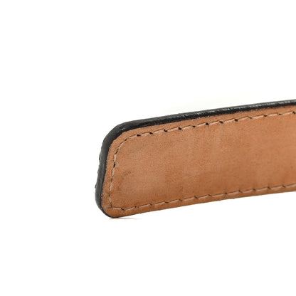 Louis Vuitton Calfskin Monogram 30mm LV Initiales Belt 95 38 Black 10 of 10