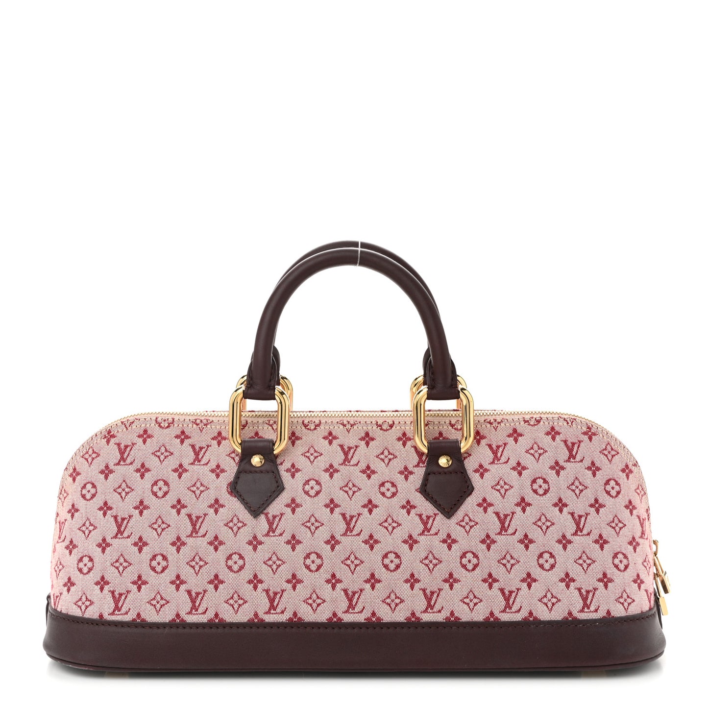 Mini Monogram Alma Long Cherry