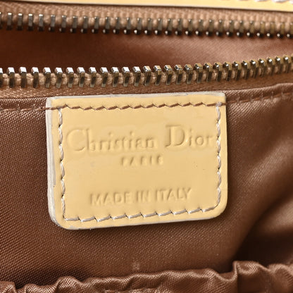 Christian Dior Monogram Patent Tote Ivory 7 of 12