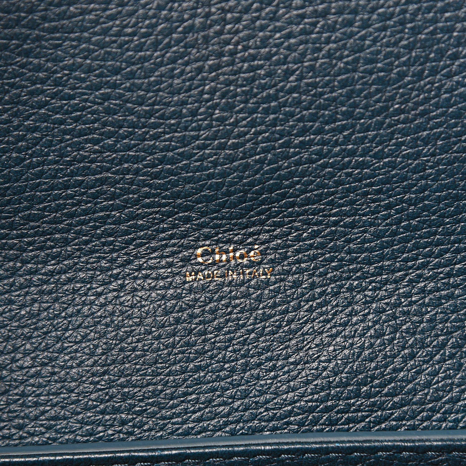 Chloe Grained Calfskin Medium Aby Day Shoulder Bag Navy Ink 5 of 13
