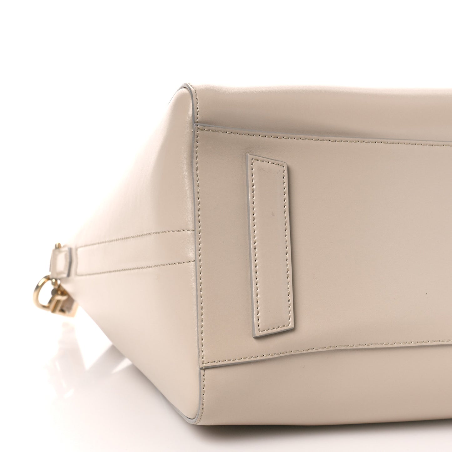 Shiny Lord Calfskin Medium Antigona Sand