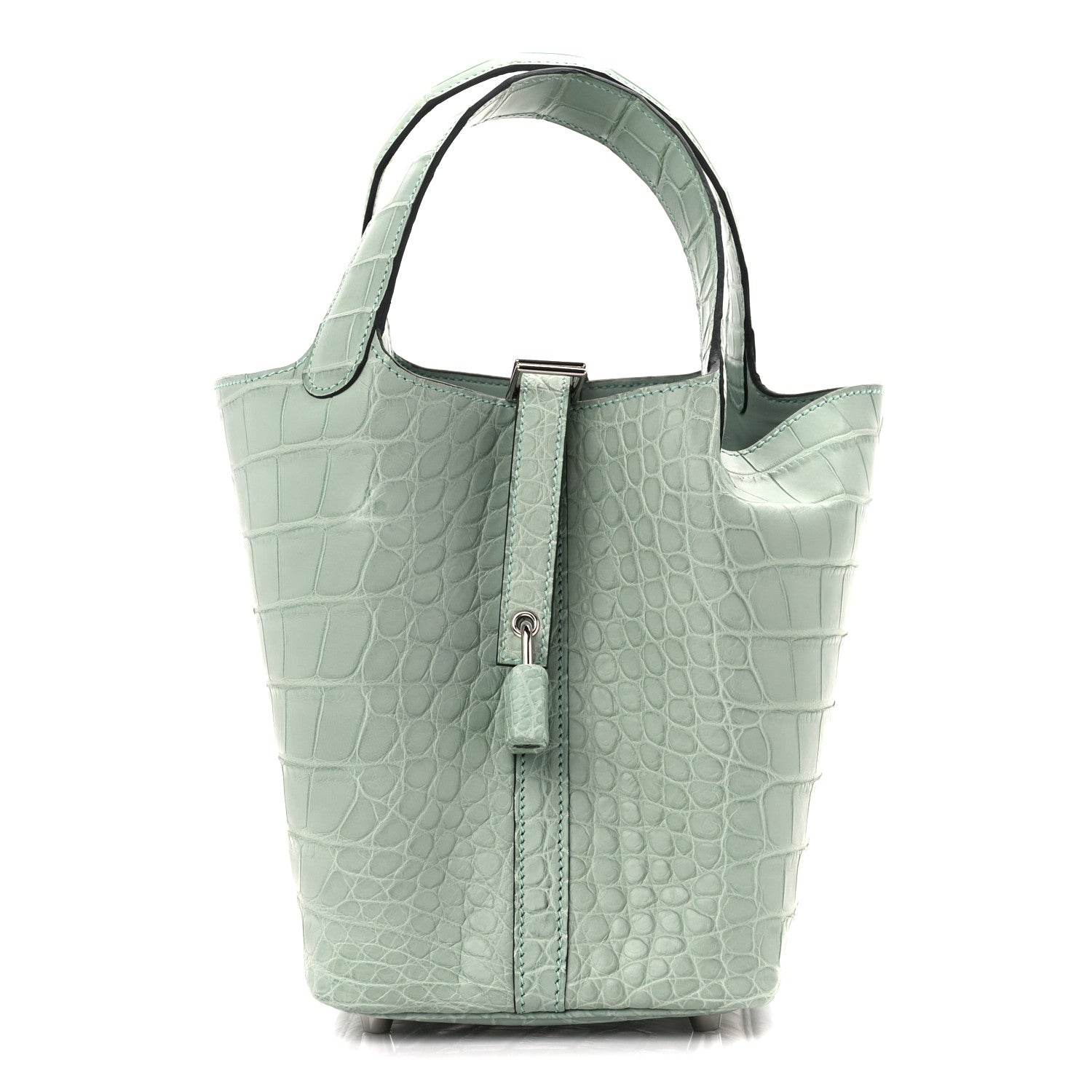 Hermes Matte Alligator Picotin Lock 18 1 of 11