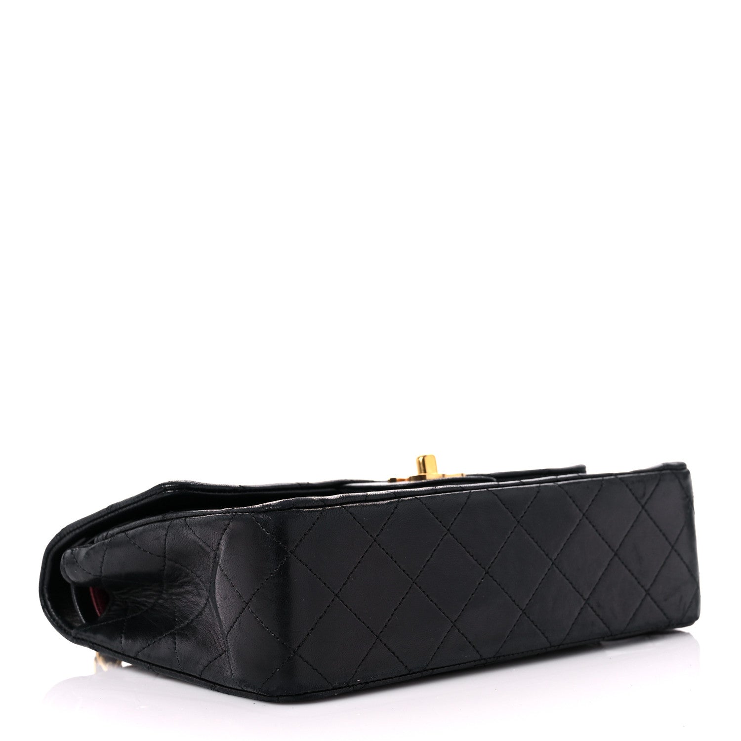 Chanel Lambskin Quilted Small Double Flap Black 4 of 19
