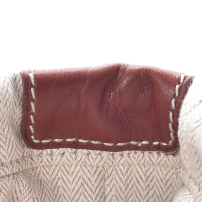 Hermes Canvas Barenia Fourbi 20 PM Pouch Naturel Fauve 9 of 9