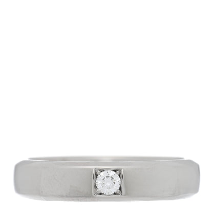 Van Cleef & Arpels Platinum Diamond Toujours Etoiles Wedding Band Ring 49 5 1 of 5