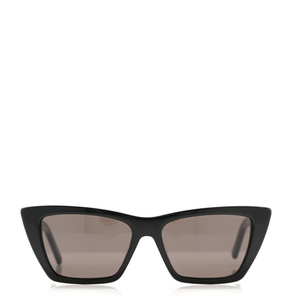 Saint Laurent Acetate Mica Cat Eye Sunglasses SL 276 Black 2 of 8