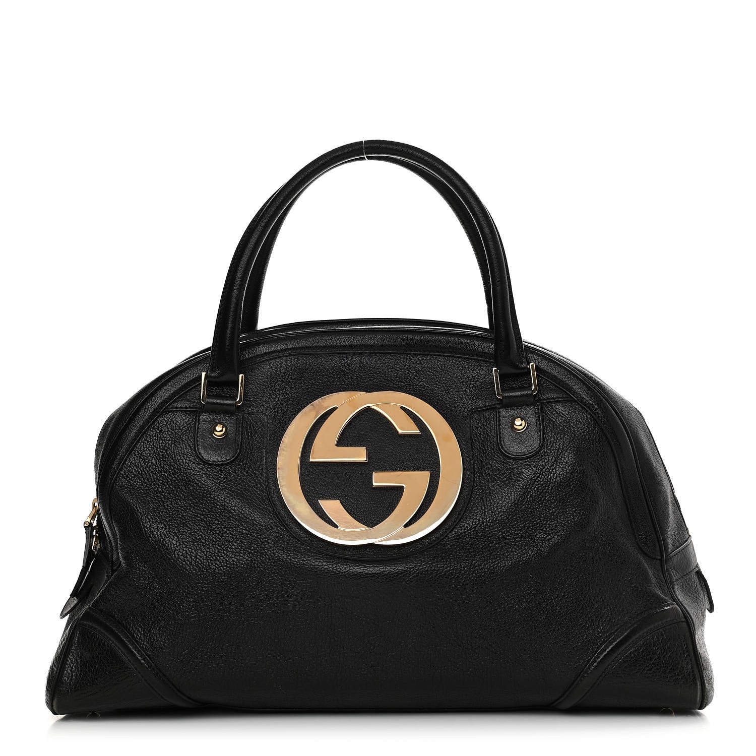 Gucci Calfskin Blondie Bowler Black 1 of 9