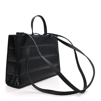 Telfar Nylon Medium Puff Shopping Bag Black 3 of 10