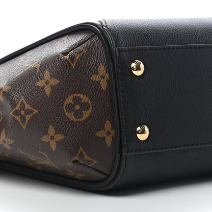 Louis Vuitton Calfskin Monogram Kimono Tote PM Black 8 of 9