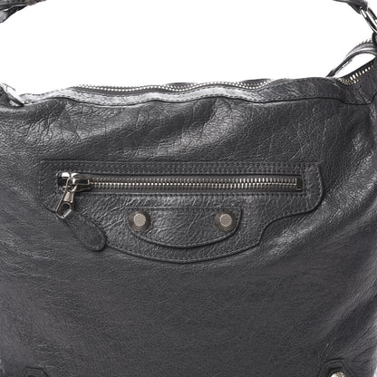 Balenciaga Agneau Giant 21 Silver Hardware Day Hobo Gris Tarmac 8 of 11