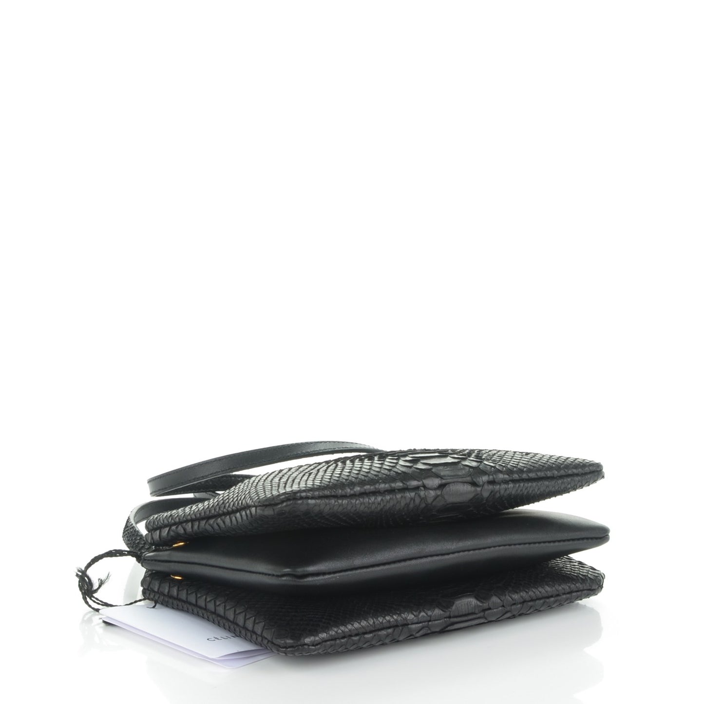 Python Small Trio Crossbody Bag Black