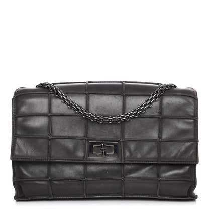 Chanel Lambskin Medium Patchwork Mademoiselle Flap Grey 1 of 12