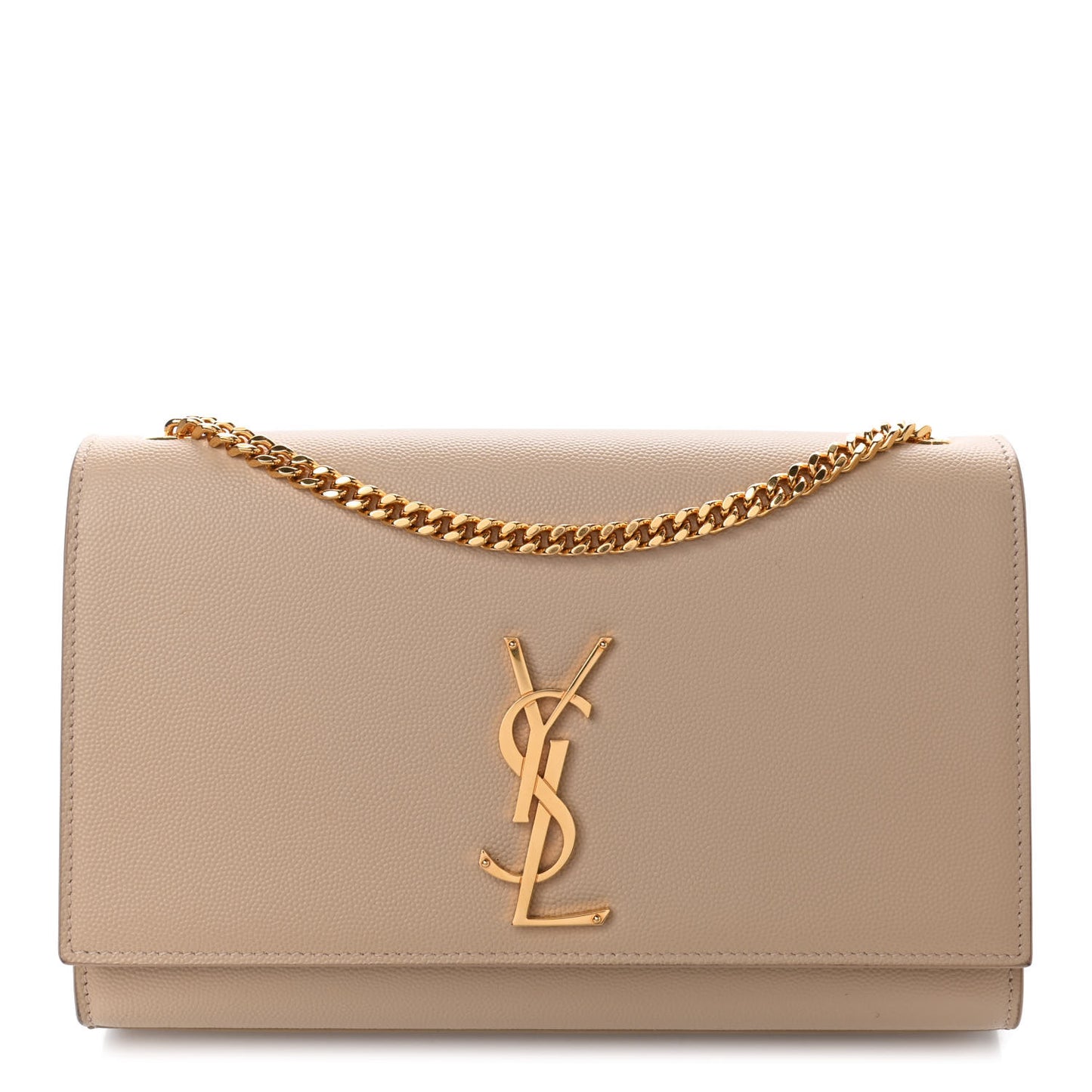 Grain De Poudre Medium Monogram Kate Satchel Nude Powder