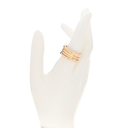 Bulgari 18K Yellow Gold B.Zero1 Two-Band Ring 61 9.5 2 of 5