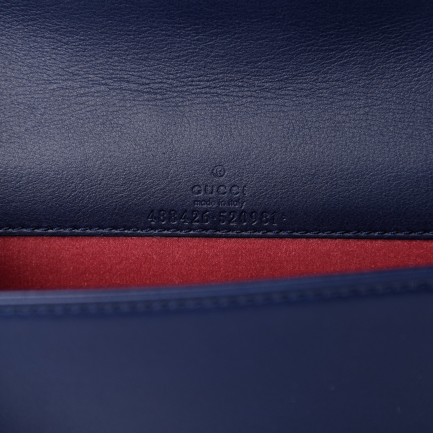 Gucci Velvet Matelasse GG Marmont Mini Bag Cobalt Blue 5 of 9